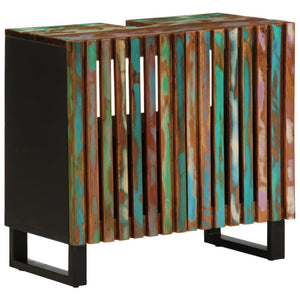 Waschbeckenunterschrank Akazie Massivholz 62x58 cm