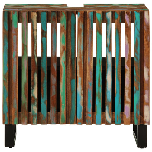 Waschbeckenunterschrank Akazie Massivholz 62x58 cm