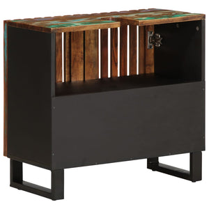 Waschbeckenunterschrank Akazie Massivholz 62x58 cm