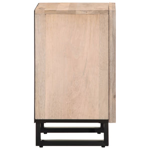 Mango Badschrank Massivholz 38x34x58 cm