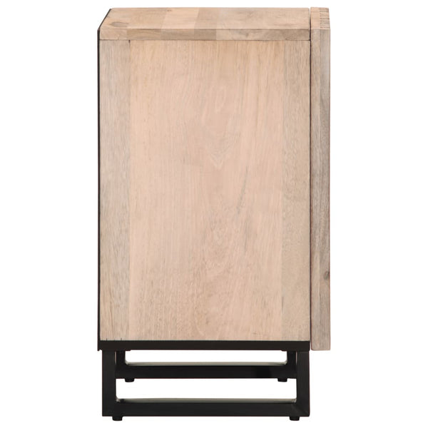 Mango Badschrank Massivholz 38x34x58 cm