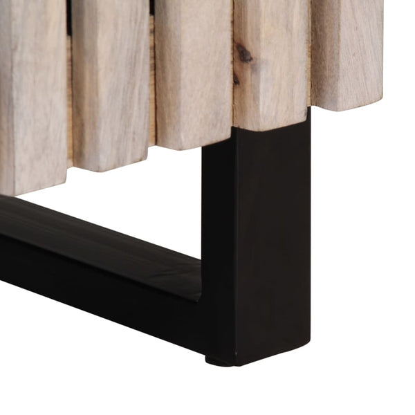 Mango Badschrank Massivholz 38x34x58 cm