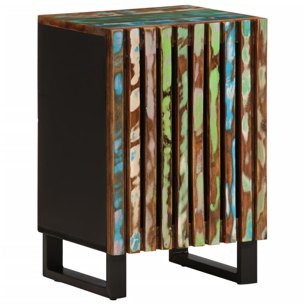 Badschrank Akazie Massivholz 38x34x58 cm