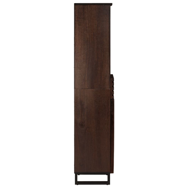 Braunes Sideboard 160cm Mango Massivholz