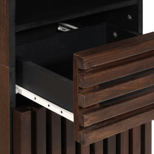 Braunes Sideboard 160cm Mango Massivholz