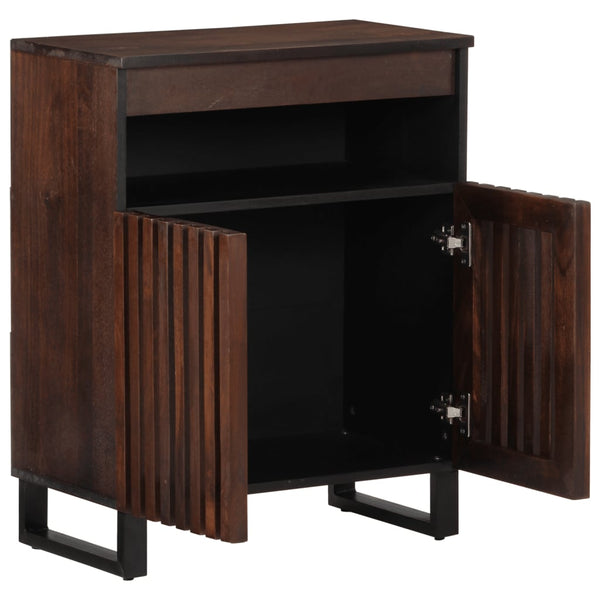 Sideboard Braun Mango Massivholz 60 cm