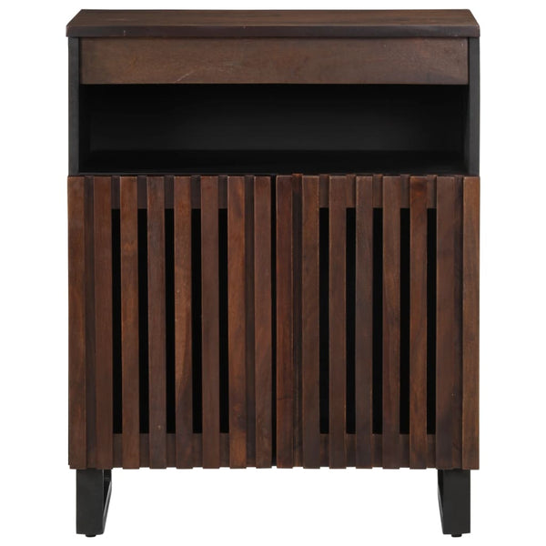 Sideboard Braun Mango Massivholz 60 cm