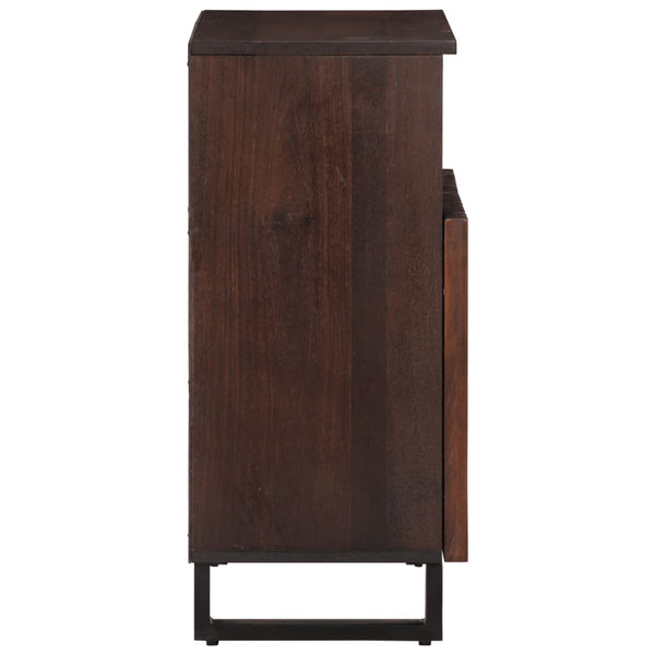 Sideboard Braun Mango Massivholz 60 cm
