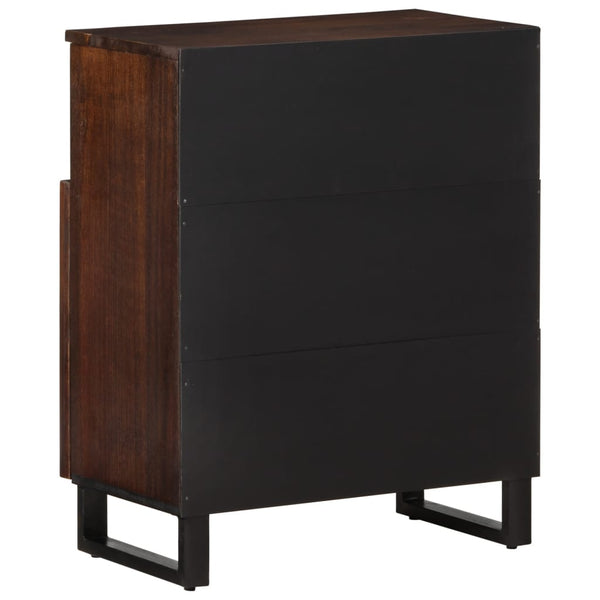 Sideboard Braun Mango Massivholz 60 cm