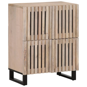 Mango Sideboard 60x34x75 cm Massivholz
