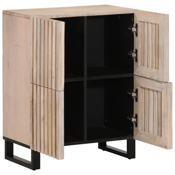 Mango Sideboard 60x34x75 cm Massivholz