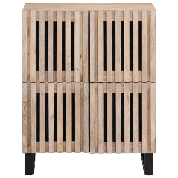 Mango Sideboard 60x34x75 cm Massivholz