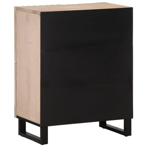 Mango Sideboard 60x34x75 cm Massivholz