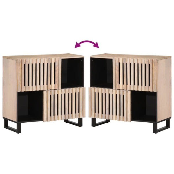 Mango Massivholz Sideboard 80cm
