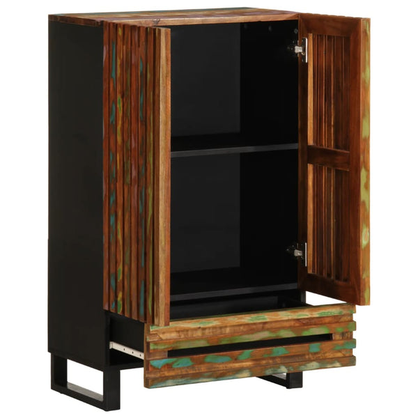 Akazie Highboard 60x34x100cm Massivholz