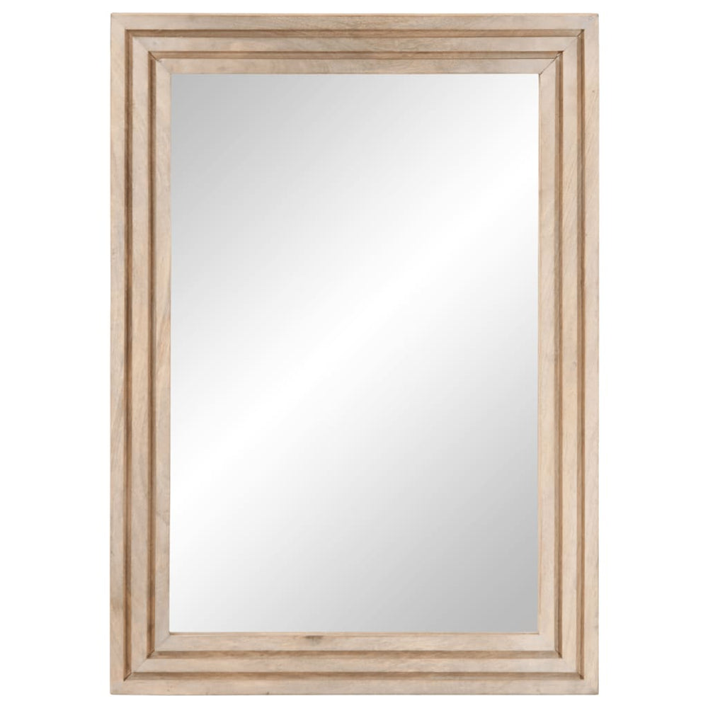 Badspiegel 50x70 cm Mango Massivholz
