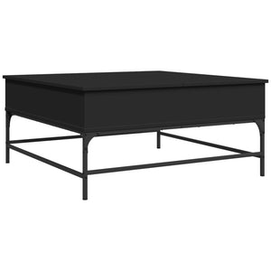 Schwarzer Couchtisch 95x95 cm