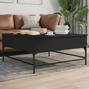 Schwarzer Couchtisch 95x95 cm