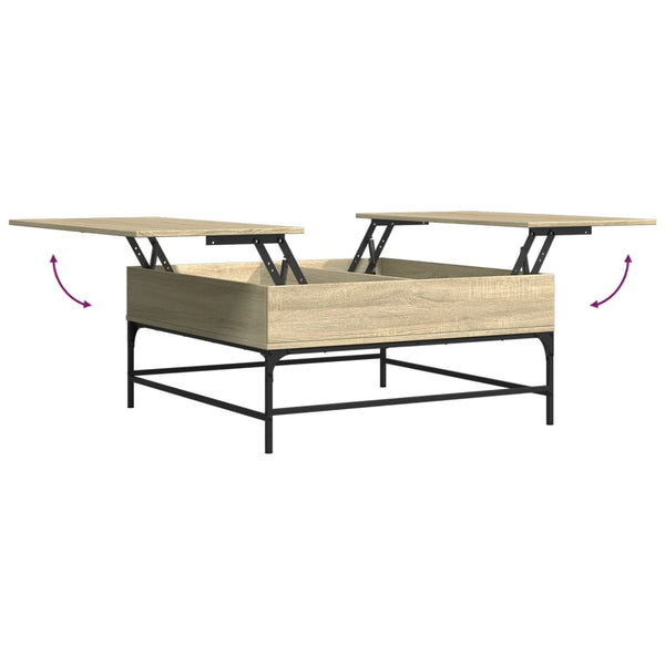 Sonoma Eiche Couchtisch, 95x95 cm