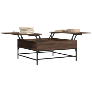 Couchtisch Braun Eichenoptik 95x95 cm