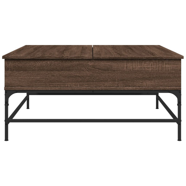 Couchtisch Braun Eichenoptik 95x95 cm
