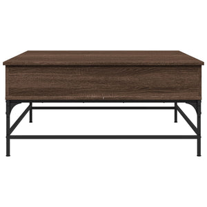 Couchtisch Braun Eichenoptik 95x95 cm