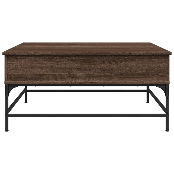 Couchtisch Braun Eichenoptik 95x95 cm