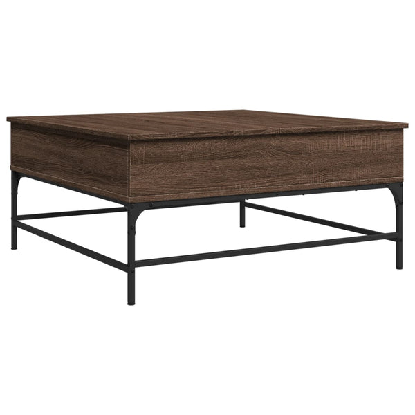 Couchtisch Braun Eichenoptik 95x95 cm