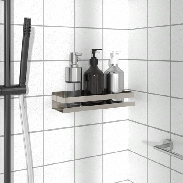 Duschablage Edelstahl Gebürstet 30x10x6 cm