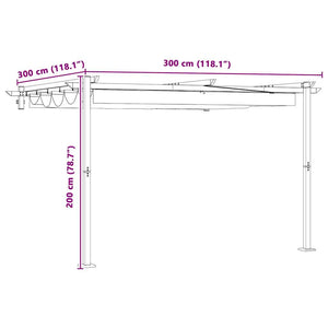 Creme Pavillon 300x300 cm