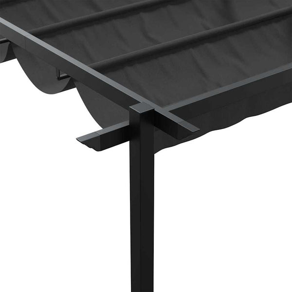 Anthrazit Pavillon 300x300 cm