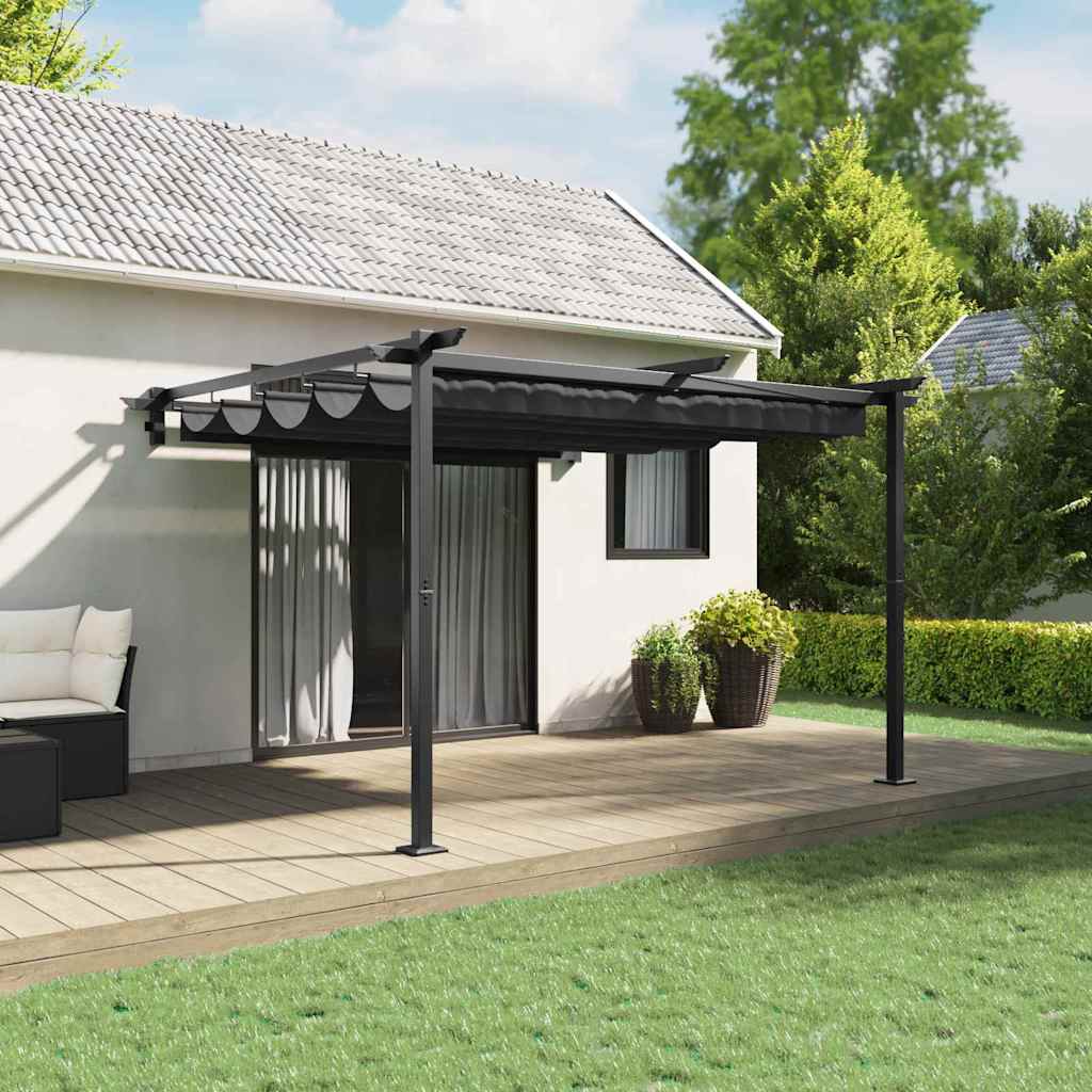 Anthrazit Pavillon 300x300 cm