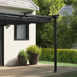 Anthrazit Pavillon 300x300 cm