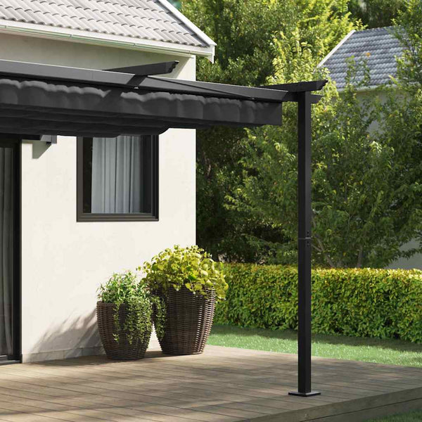 Anthrazit Pavillon 300x300 cm
