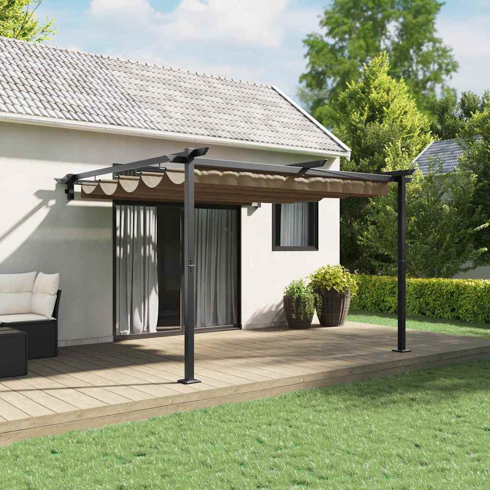 Taupe Pavillon 300x300 cm