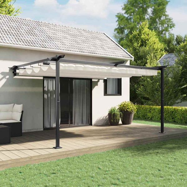 Creme Pavillon 400x300 cm Polyester