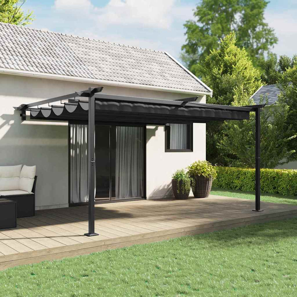 Anthrazit Pavillon 400 x 300 cm