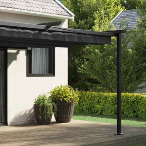 Anthrazit Pavillon 400 x 300 cm