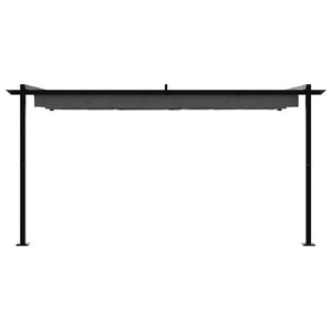 Anthrazit Pavillon 400 x 300 cm