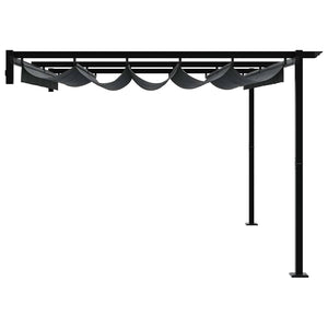 Anthrazit Pavillon 400 x 300 cm