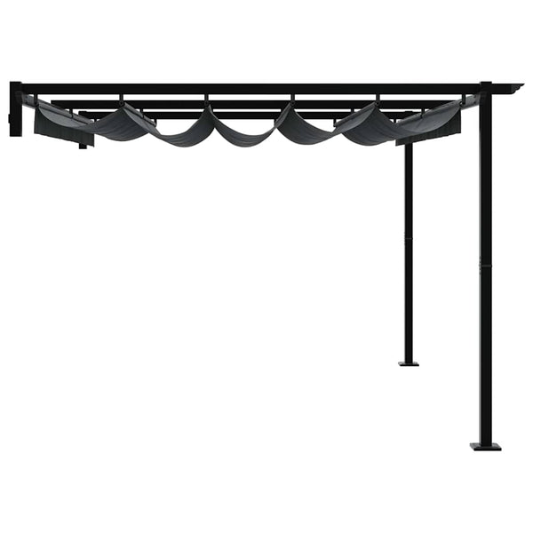 Anthrazit Pavillon 400 x 300 cm