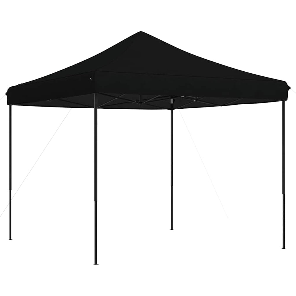 Faltbares Partyzelt Pop-Up Schwarz 292x292 cm