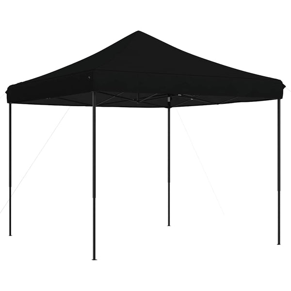 Faltbares Partyzelt Pop-Up Schwarz 292x292 cm