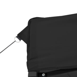 Faltbares Partyzelt Pop-Up Schwarz 292x292 cm