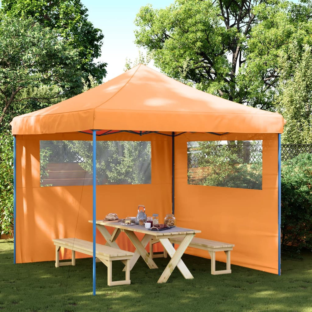 Faltbares Partyzelt Pop-Up Orange