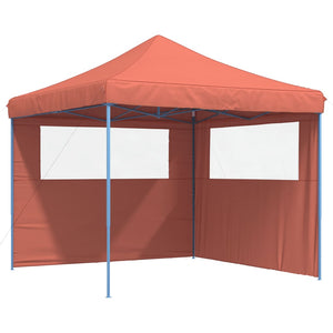 Faltbares Partyzelt Pop-Up Terrakotta
