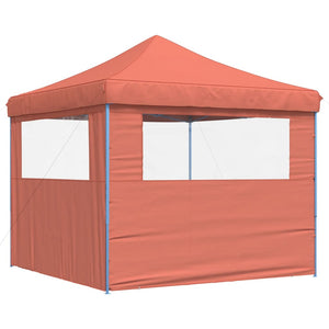 Faltbares Partyzelt Pop-Up Terrakotta