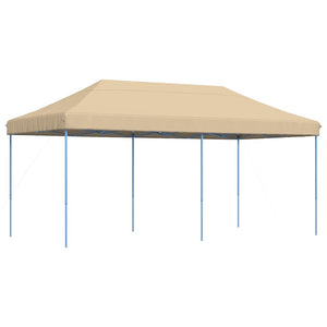 Faltbares Partyzelt Beige 580x292 cm