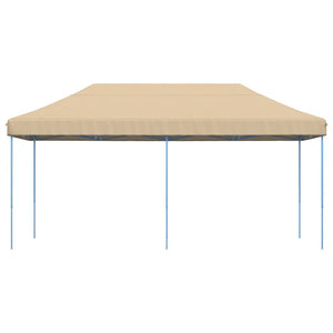 Faltbares Partyzelt Beige 580x292 cm