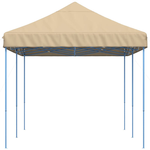 Faltbares Partyzelt Beige 580x292 cm